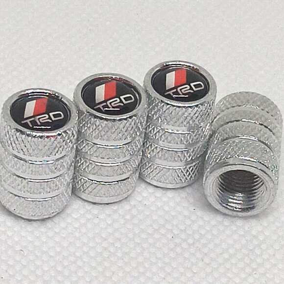 TRD TIRE CAPS UNIVERSAL AIR VALVE STEM CAPS 4 INCLUDED PER PACK - Picture 3 of 5